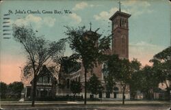 St. John's Church Postcard