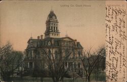 Licking County Court House Newark, OH Postcard Postcard Postcard