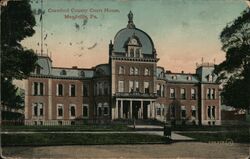 Crawford COunty Court House Postcard