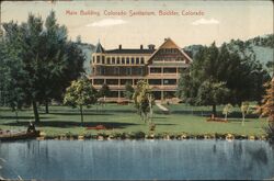 Main Building, Colorado Sanitarium Postcard