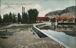 Billings Power Plant Postcard