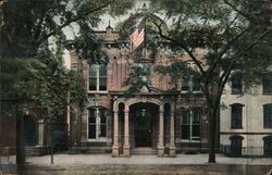 City Library Newburgh, NY Postcard Postcard Postcard