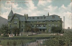 C. and O. hospital Postcard