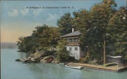 A Residence at Cranberry Lake Postcard