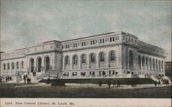 New Central Library Postcard