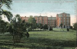 Convent of Sisters of Notre Dame Cincinnati, OH Postcard Postcard Postcard