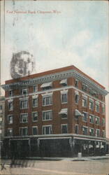 First National Bank Postcard