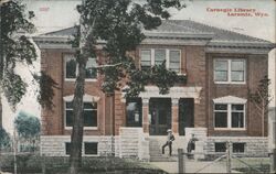 Carnegie Library Postcard