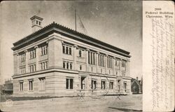 Federal Building Cheyenne, WY Postcard Postcard Postcard