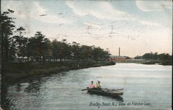 View on Fletcher Lake Postcard