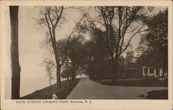 Bank Avenue looking east Postcard