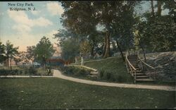 New City Park Bridgeton, NJ Postcard Postcard Postcard