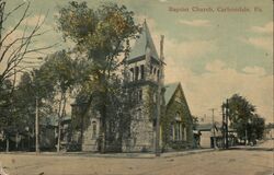 Baptist Church Postcard