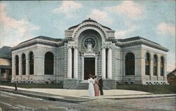 Gloversville Free Library Postcard