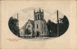 Swedish Baptist Church Postcard