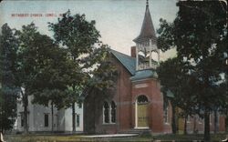 Methodist Church Lowell, IN Postcard Postcard Postcard