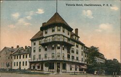 Victoria Hotel, Charlottetown Postcard