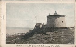 Martello Tower Postcard