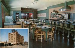 Hotel Vinita and Coffee Shop Postcard