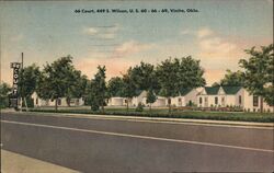 66 Court Motel Vinita, OK Postcard Postcard Postcard