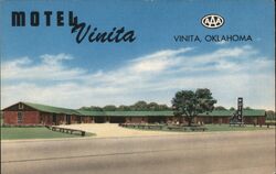 Motel Vinita Postcard