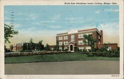 North East Oklahoma Junior College Postcard