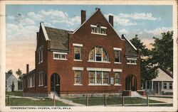 Congregational Church Postcard