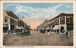 Wilson Street Looking North Postcard