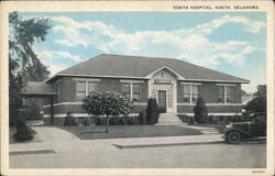 Vinita Hospital Oklahoma Postcard Postcard Postcard