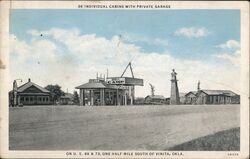 Camp Shell, Vinita, Oklahoma Postcard