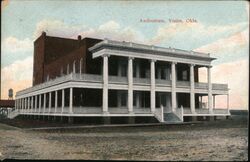 Auditorium Vinita, OK Postcard Postcard Postcard