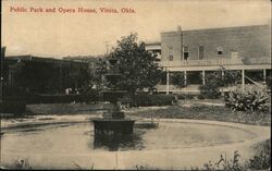 Public Park and Opera House Postcard