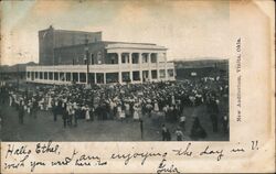 New Auditorium Vinita, OK Postcard Postcard Postcard