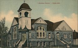 Christian Church Postcard