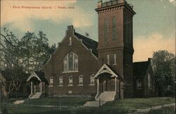 First Presbyterian Church Postcard