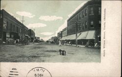 South Wilson Street Vinita, OK Postcard Postcard Postcard