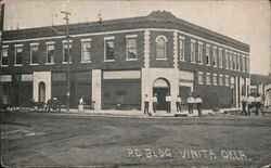 P. O Building Postcard