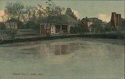 Halsell Pool Postcard