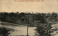 One of Many Public Parks Postcard