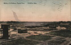 Milliken Oil Refinery Postcard