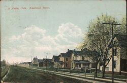 Residence Street Postcard