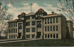 Vinita High School Oklahoma Postcard Postcard Postcard