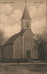 Catholic Church Postcard