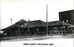 Frisco Depot 1905 Postcard