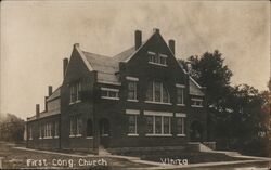 First Congregational Church Vinita, OK Postcard Postcard Postcard