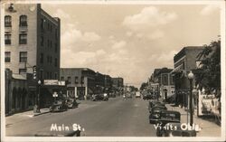 Main Street Postcard