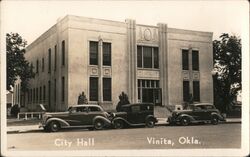 City Hall Vinita, OK Postcard Postcard Postcard