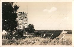 Grand River Dam Postcard