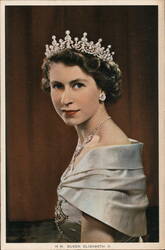 H. M. Queen Elizabeth II Postcard