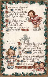 Christmas Campbell's Soup Kids Postcard